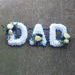 DAD BLUE &amp; WHITE