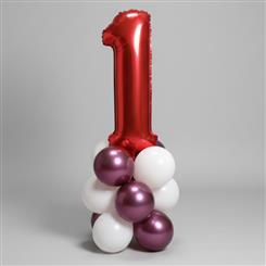 Number Balloon Stacks